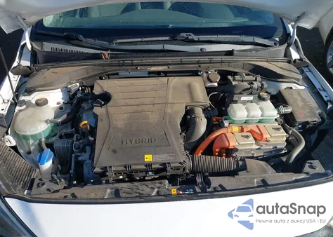 2019 Hyundai Ioniq Hybrid Blue z USA, uszkodzony, nr VIN KMHC65LC4KU120504